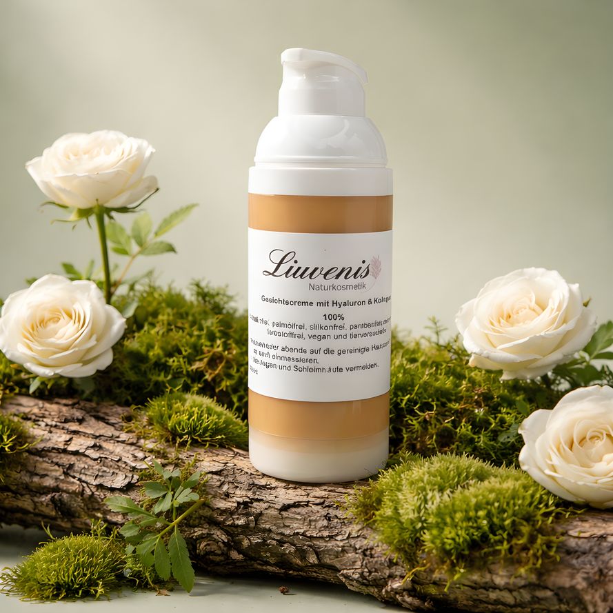 Gesichtscreme mit Hyaluron & Kollagen 50ml