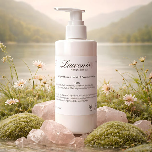 Körperlotion mit Koffein & Parakresseextrakt 200ml